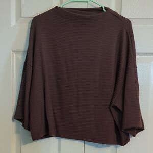 Brown Oversized Top
